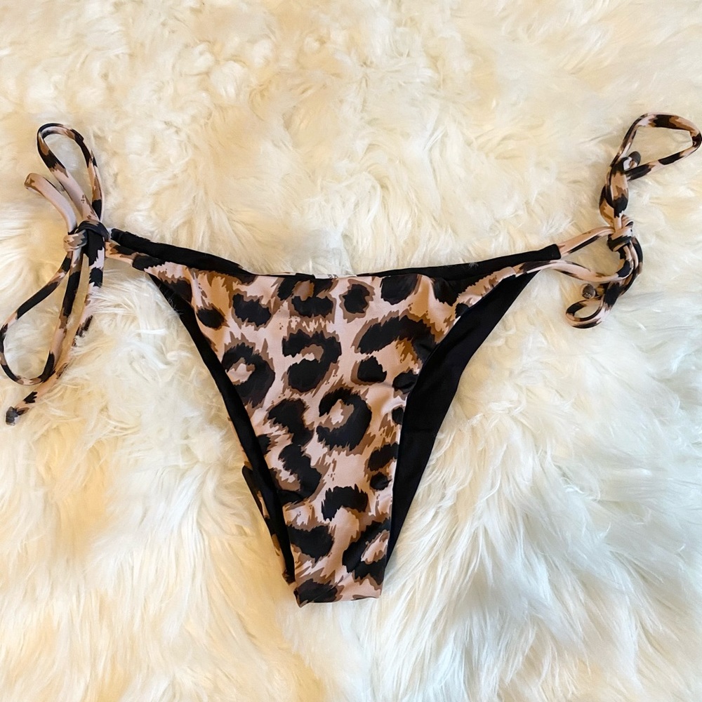 Liv Brasil Leopard Bikini Bottoms